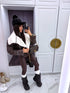 Short jacket "CHOCO WORLD"
